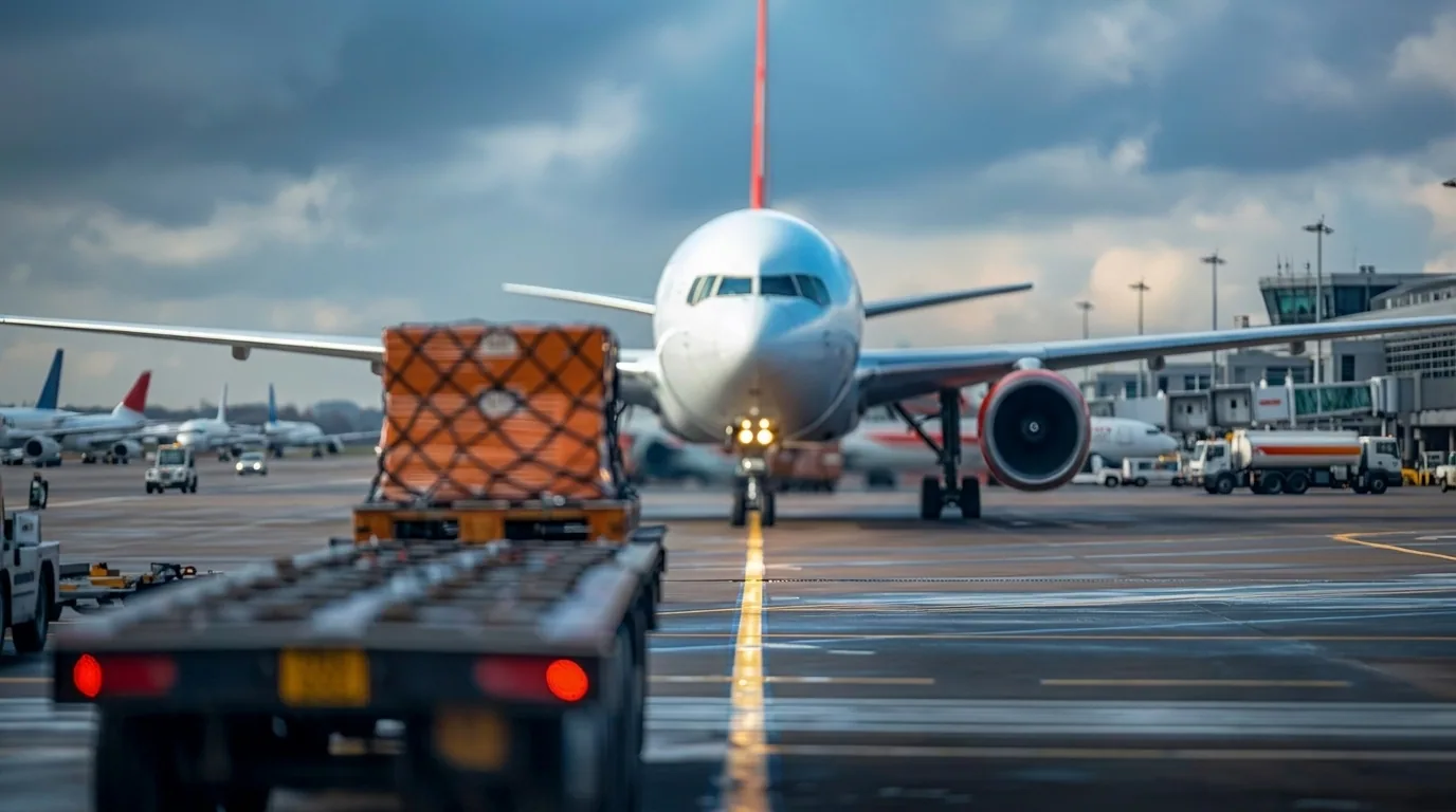 Air freight cargo aircraft