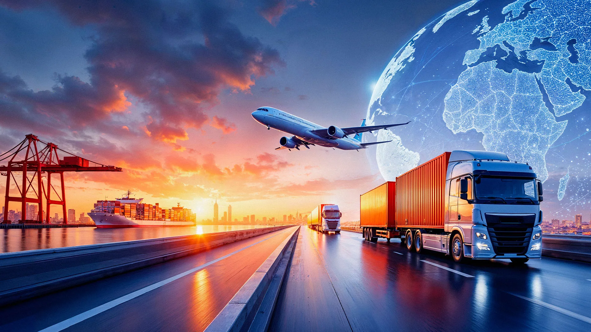 Compass Cargo global air, sea and road freight network